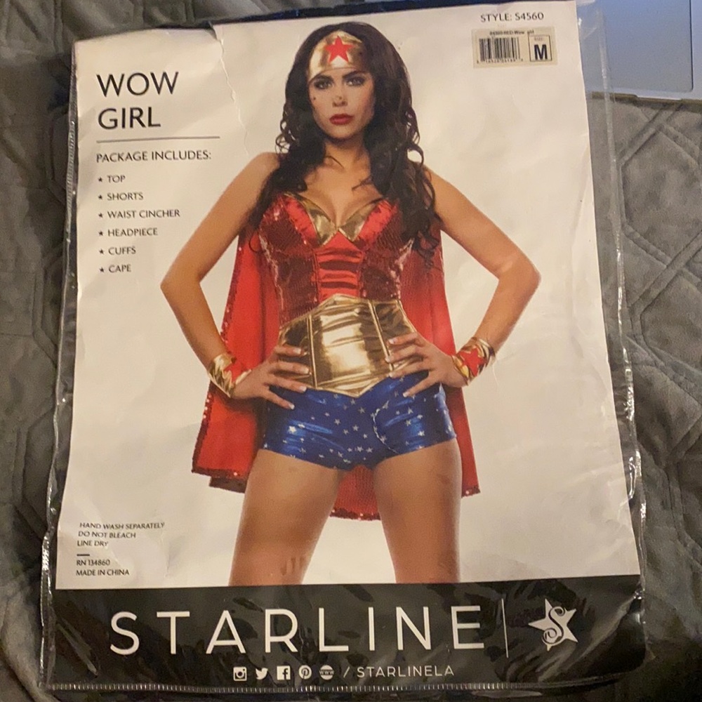 Wow Girl Adult Halloween costume size: M